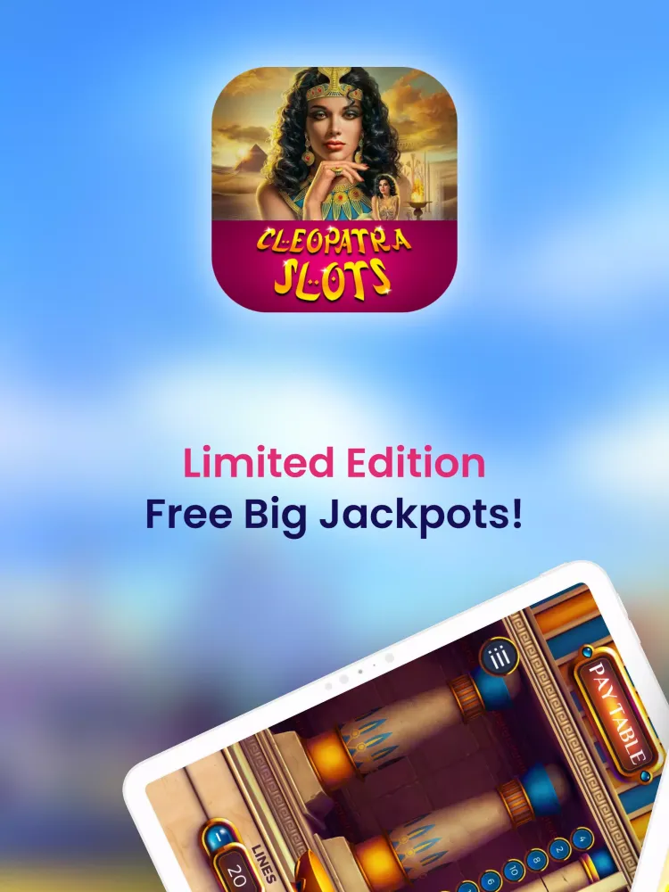 Tangkapan layar Cleopatra Slots: Casino games