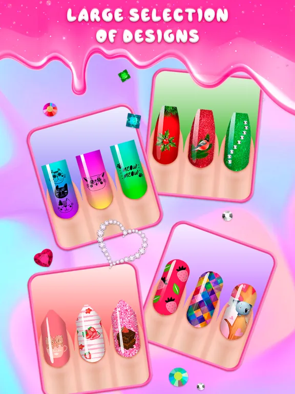 Nail Art game - Nail salon iPad  Screenshots