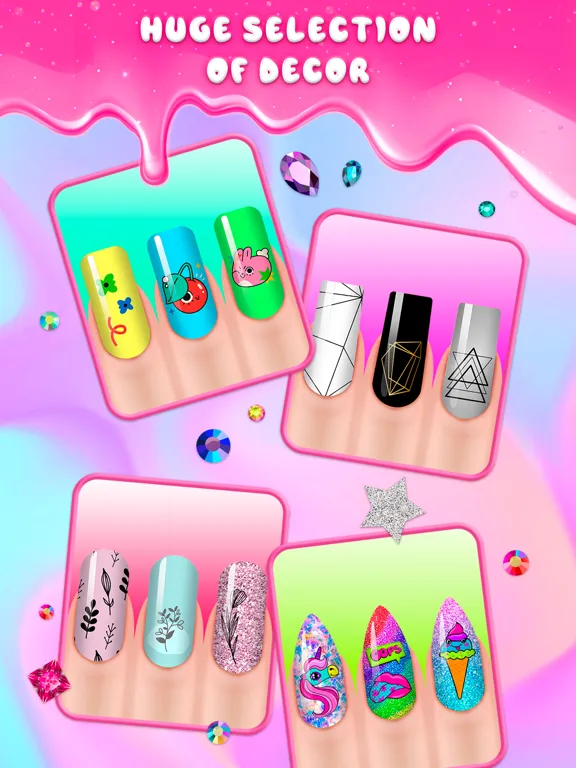 Nail Art game - Nail salon iPad  Screenshots