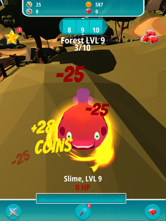 Captures d'écran de Slime Farmer: War of Rancher iPad 