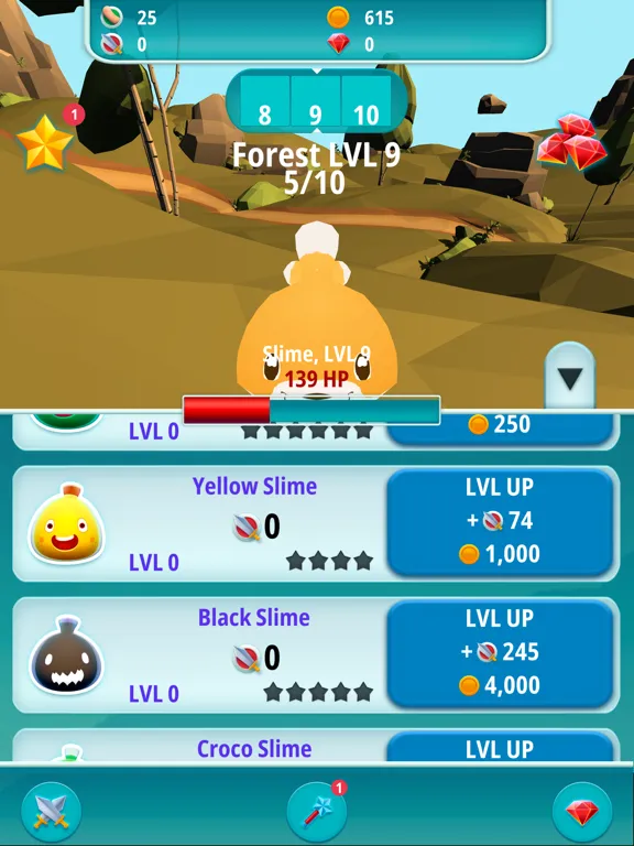 Captures d'écran de Slime Farmer: War of Rancher iPad 