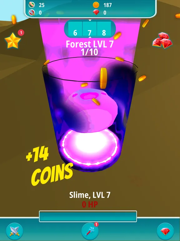 Captures d'écran de Slime Farmer: War of Rancher iPad 