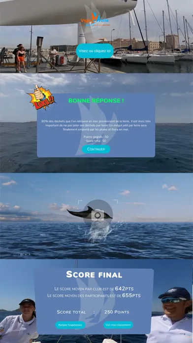 Vigie Voile Ekran Görüntüleri