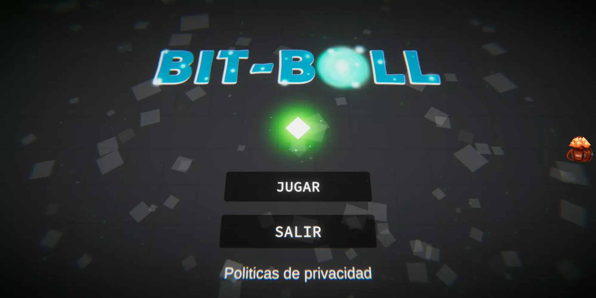 Capturas de tela do Bitball