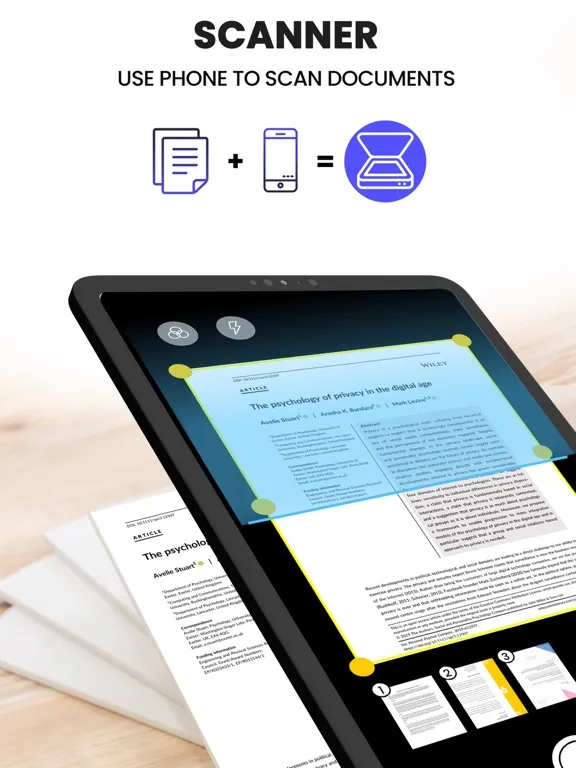 Captures d'écran de Scanner| Document PDF ScanLens iPad 