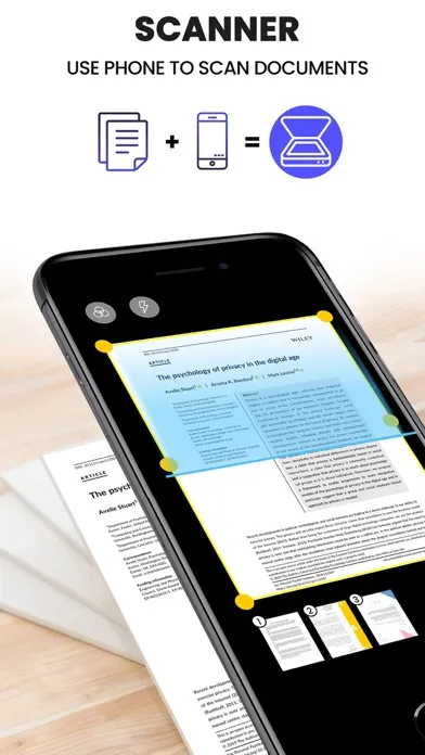 Captures d'écran de Scanner| Document PDF ScanLens