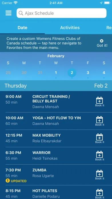 صور Womens Fitness Clubs of Canada