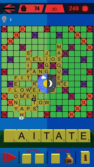 ภาพหน้าจอของ CrossWords 3D Pro