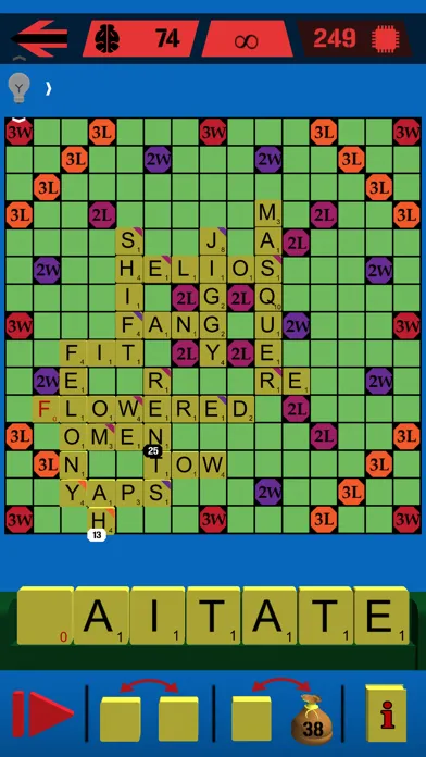 ภาพหน้าจอของ CrossWords 3D Pro