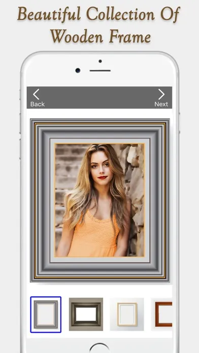 Captures d'écran de Wood Frames - Photo Frame And Collage Maker