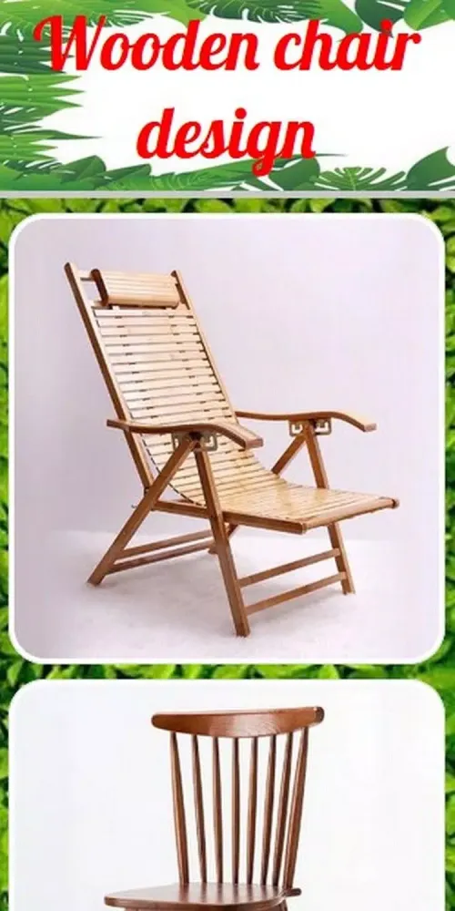 Wooden chair design スクリーンショット