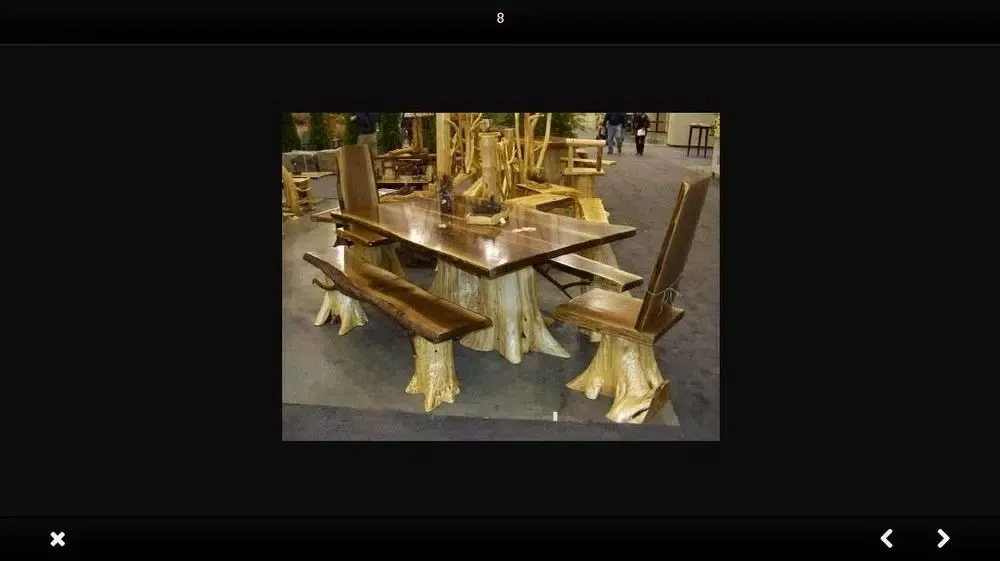 Wooden chair design スクリーンショット