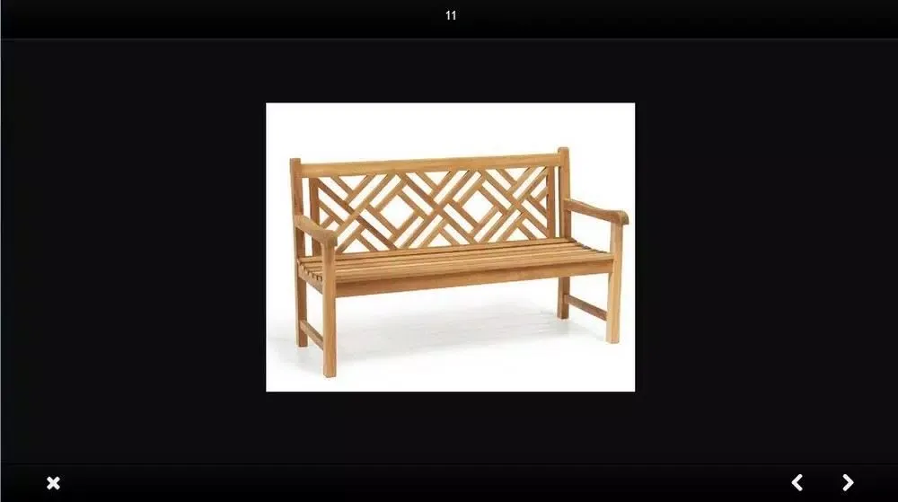 Wooden chair design スクリーンショット