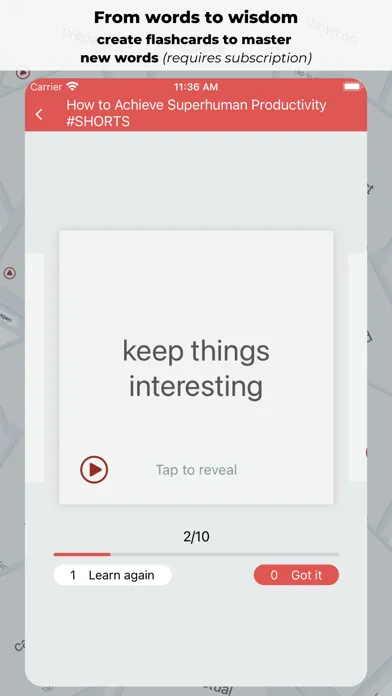 Woodpecker - Language Learning Screenshots