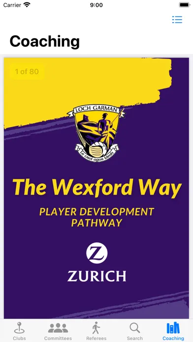 Wexford GAA Ekran Görüntüleri
