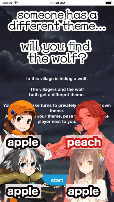Capturas de pantalla de WordWolf - Werewolf game