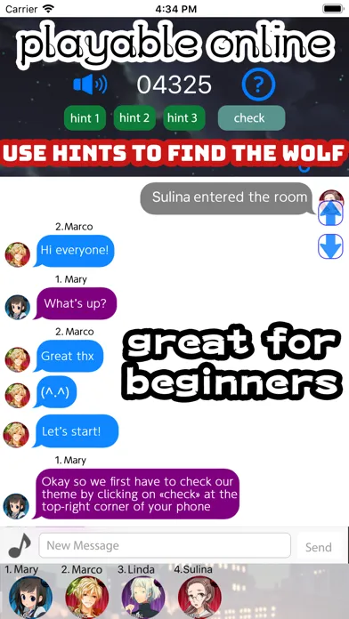 Capturas de pantalla de WordWolf - Werewolf game