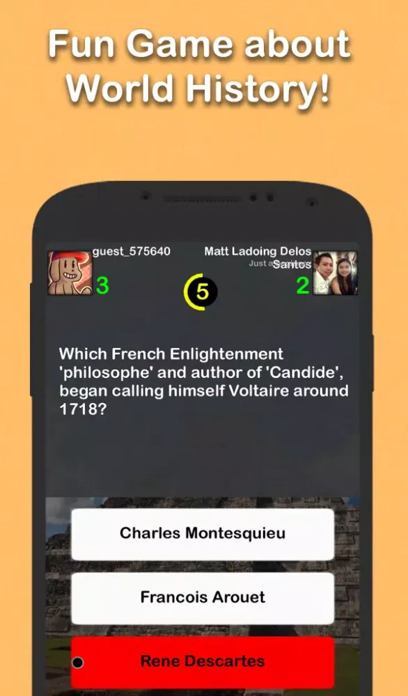 World History Trivia應用截圖