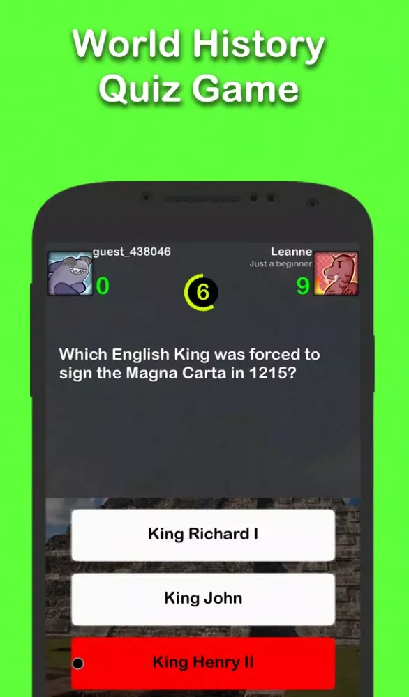 World History Trivia應用截圖