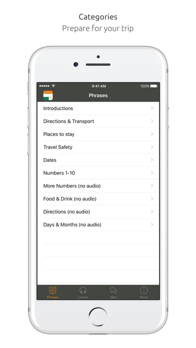Hindi Language Guide & Audio - World Nomads スクリーンショット