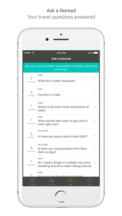 Hindi Language Guide & Audio - World Nomads スクリーンショット