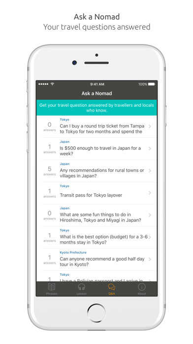 Japanese Language Guide & Audio - World Nomads應用截圖