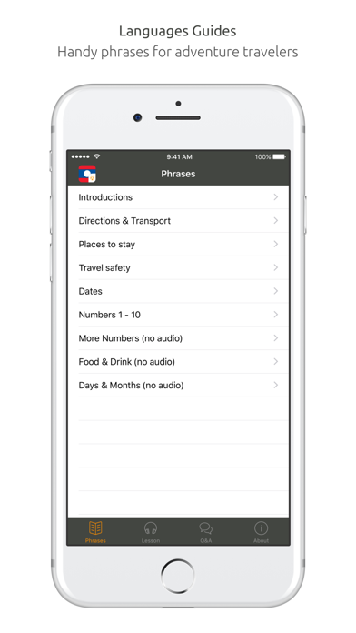 Lao Language Guide & Audio - World Nomads應用截圖