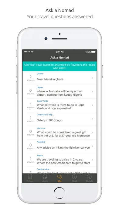 Captures d'écran de Swahili Language Guide & Audio - World Nomads