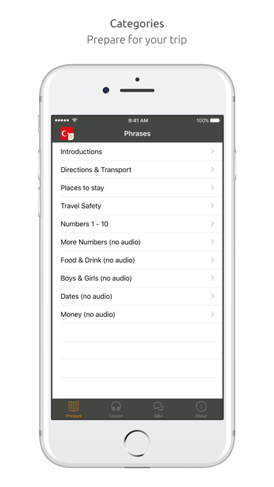 Capturas de tela do Turkish Language Guide & Audio - World Nomads