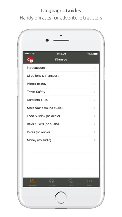Turkish Language Guide & Audio - World Nomads应用截图