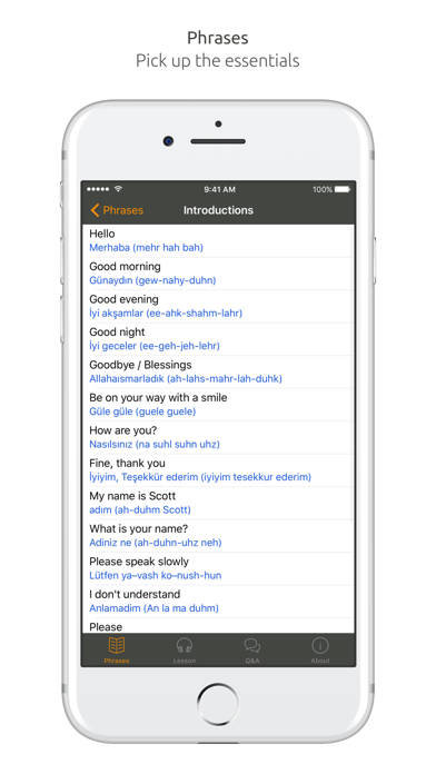 Capturas de tela do Turkish Language Guide & Audio - World Nomads
