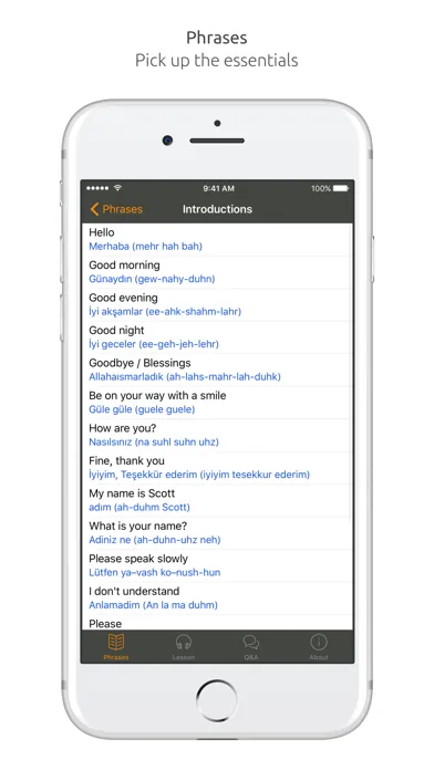 Turkish Language Guide & Audio - World Nomads应用截图