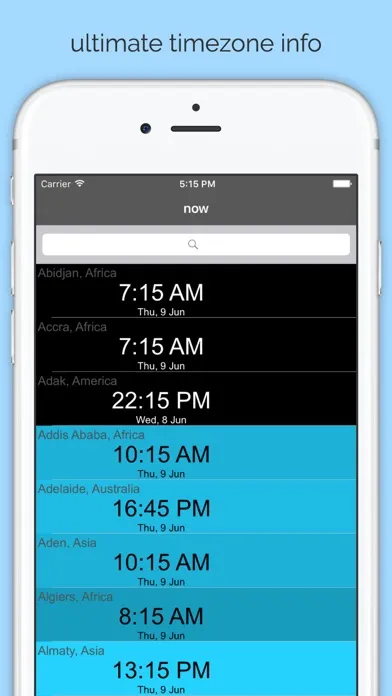 WorldZones - Timezones Screenshots