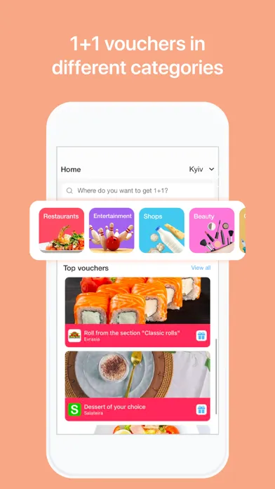 Скриншоты WOUCH! - vouchers, discounts