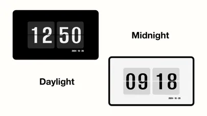 Capturas de pantalla de Digits - Retro Flip Clock LCD