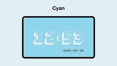 Capturas de pantalla de Digits - Retro Flip Clock LCD
