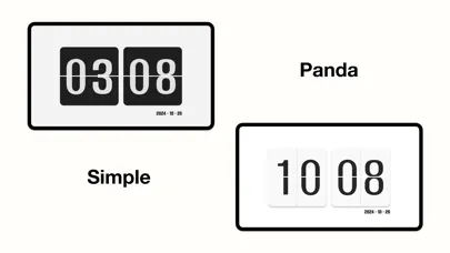 Capturas de pantalla de Digits - Retro Flip Clock LCD