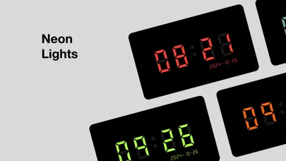 Capturas de pantalla de Digits - Retro Flip Clock LCD