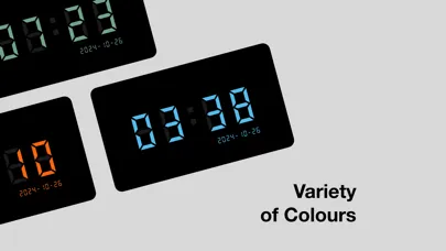 Capturas de pantalla de Digits - Retro Flip Clock LCD