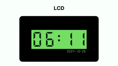 Capturas de pantalla de Digits - Retro Flip Clock LCD