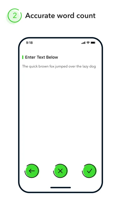 Instant Word Counter سکرین شاٹس