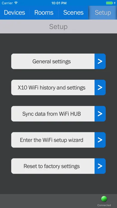 Zrzuty ekranu X10 WiFi