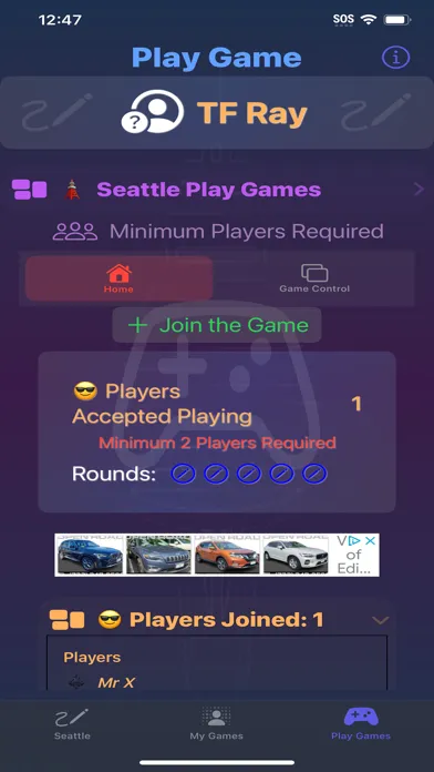 Tangkapan layar XSeattle