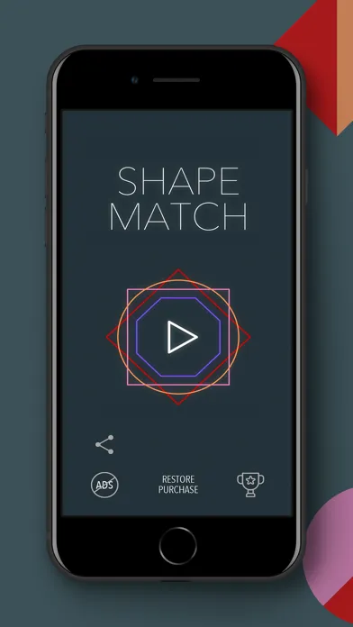 تصاویر Match The Shape Game