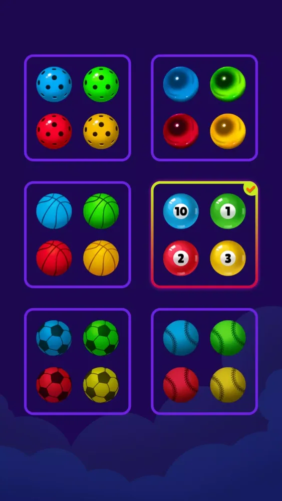 Sport Balls: Color Sort Puzzle应用截图