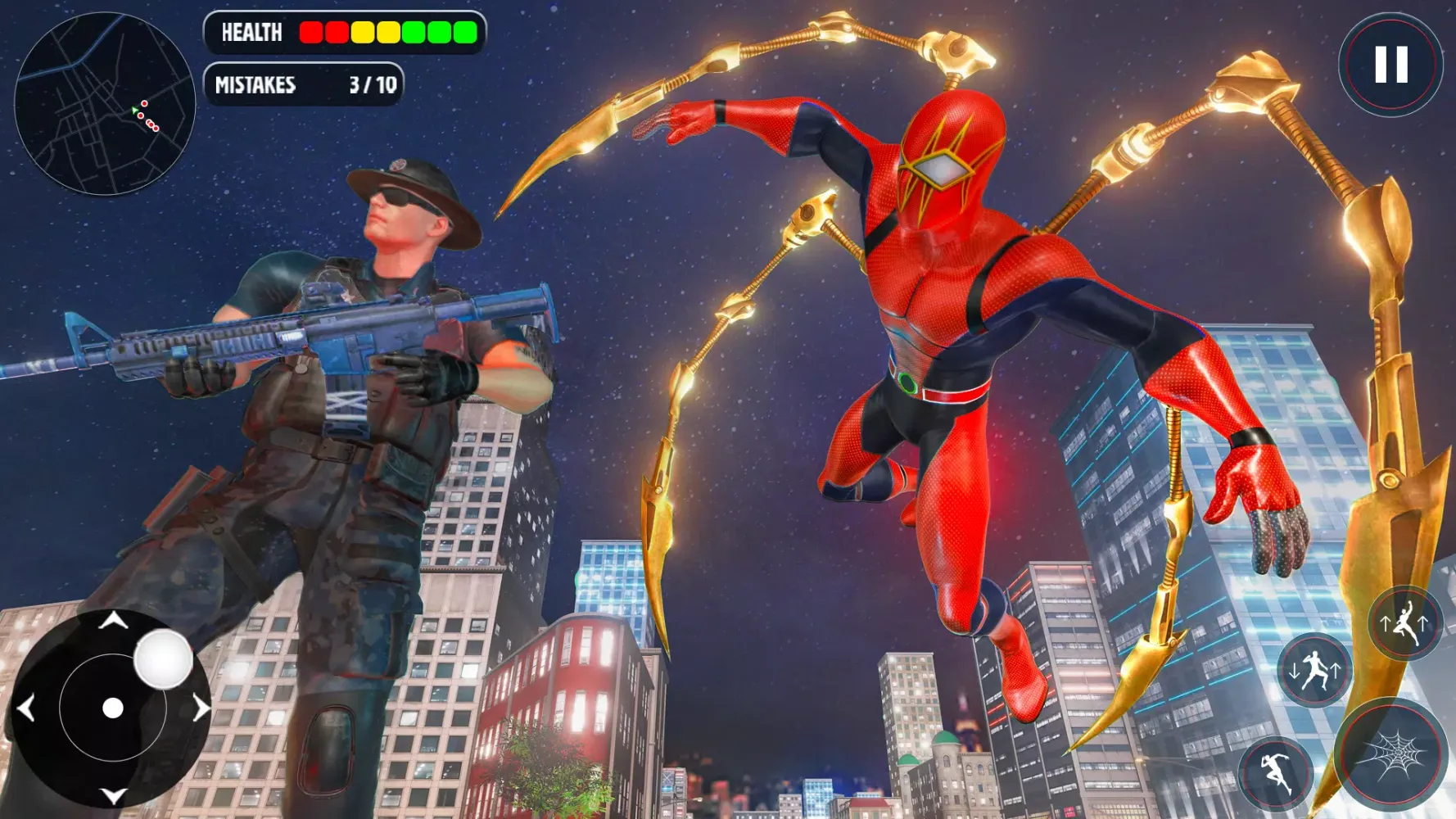 Spider Fighting Hero Man Game Ekran Görüntüleri