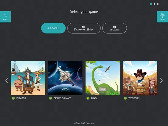 AR-Quest iPad  Screenshots