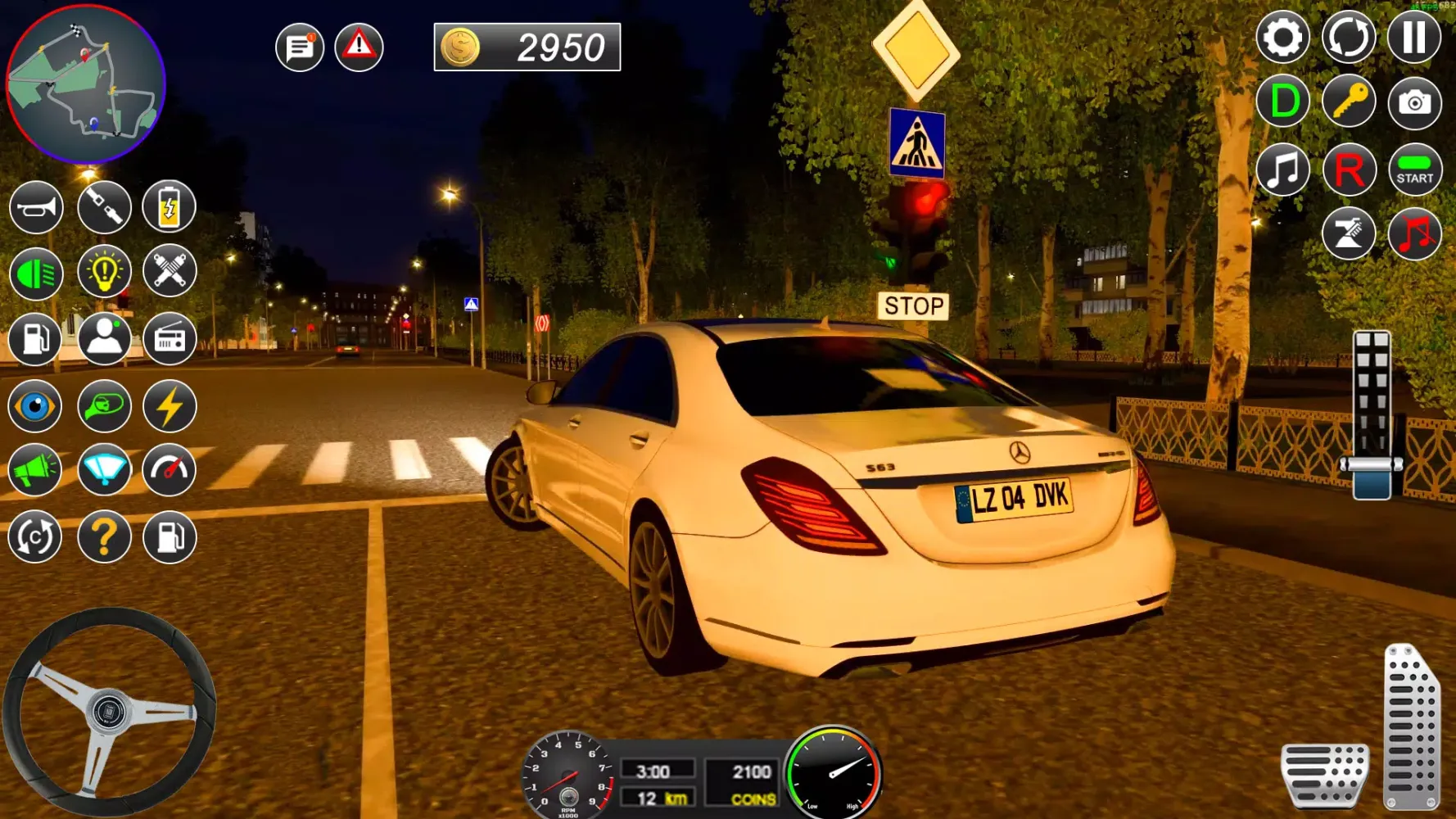 Zrzuty ekranu Car Games: Car Driving School