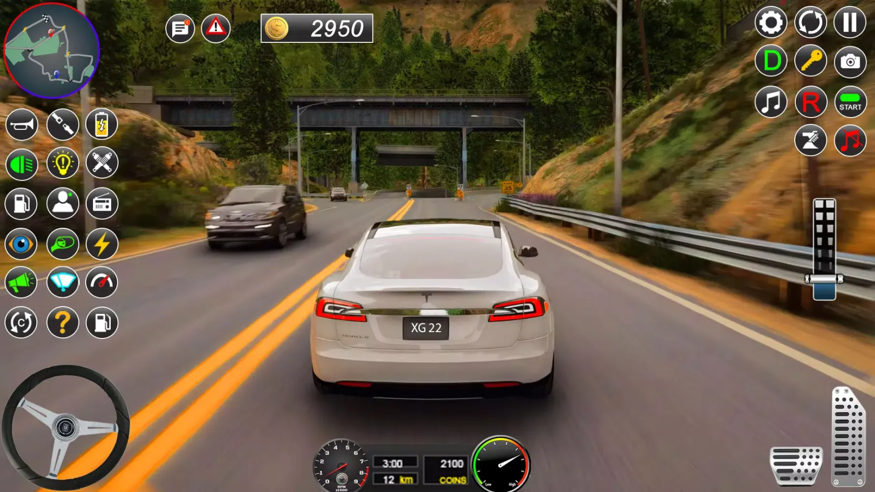 Zrzuty ekranu Car Games: Car Driving School