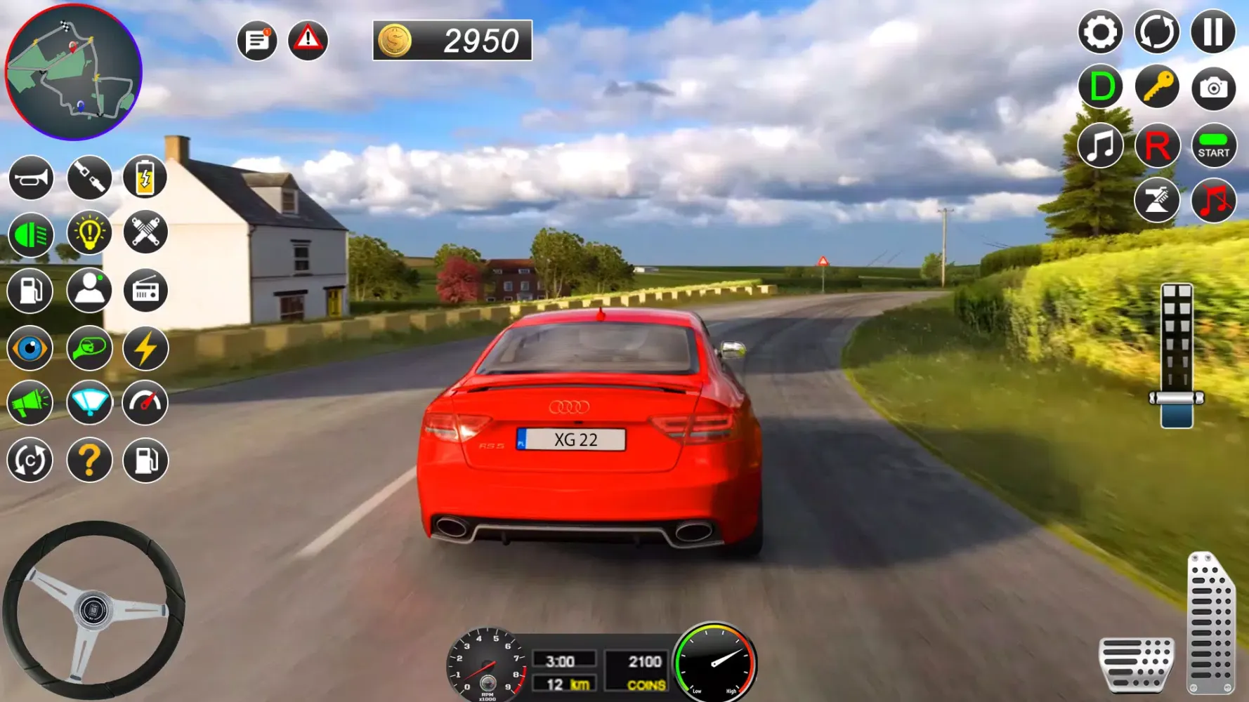 Zrzuty ekranu Car Games: Car Driving School